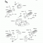 Ninja 500R (EX500-D9F) Подножки