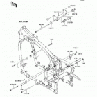 Vulcan 900 Custom (VN900-C8F) Крепление двигателя