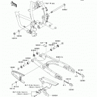 KLR650 (KL650-EAF) Маятник