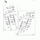 Ninja 500R (EX500-D9F) Клапана