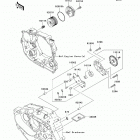 KLX250SF (KLX250-W9F) Масляный насос