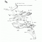 Concours 14 ABS (ZG1400-A9F) Заднее крыло