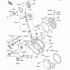 KX100  (KX100-D6F) Крышки двигателя
