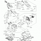 Ninja 250R (EX250-J9FA) Воздухозаборник