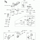 Ninja ZX-6R  (ZX600-R9F) Руль