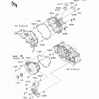 Ninja 250R (EX250-J9FA) Крышки двигателя