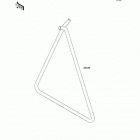 KX85  (KX85-A6F) Подножка