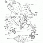 Versys (Canada Only) (KLE650-A8F) Боковые обтекатели