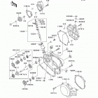 KX85  (KX85-A6F) Крышки двигателя
