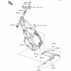 KX450F  (KX450-E9F) Рама
