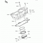 Versys (Canada Only) (KLE650-A8F) Цилиндр и поршни