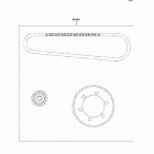 Vulcan 500 LTD (EN500-C8F) Цепь комплект
