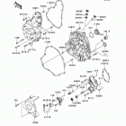 Versys (Canada Only) (KLE650-A8F) Крышки двигателя