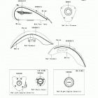 Vulcan 1700 Classic (VN1700-E9FA) Decals(beige / white)(e9fa)