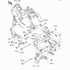 Versys (Canada Only) (KLE650-A8F) Крепление двигателя