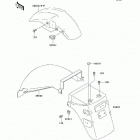 Ninja 500R (EX500-D9F) Крылья