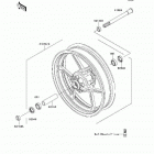 Versys (Canada Only) (KLE650-A8F) Переднее колесо