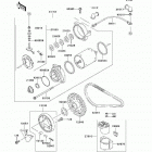 Ninja 500R (EX500-D9F) Стартер