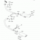 Vulcan 500 LTD (EN500-C8F) Глушитель