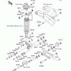 KX450F  (KX450-E9F) Задняя подвеска