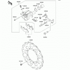 KLR650 (KL650-EAF) Передний тормоз