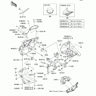KLR650 (KL650-EAF) Обтекатели