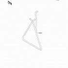 KX65  (KX65-A7F) Подножка