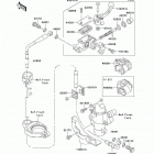 KX100  (KX100-D6F) Главный тормозной цилиндр,передний