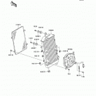 Vulcan 900 Custom (VN900-C8F) Радиатор