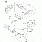 Ninja 500R (EX500-D9F) Фонарь