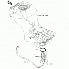 Concours 14 ABS (ZG1400-A9F) Насос топливный