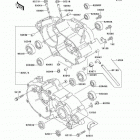 KX100  (KX100-D6F) Картер