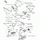 Ninja ZX-14  (ZX1400-C8FA) Повторитель сигналов
