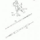 KX65  (KX65-A7F) Тросы управления