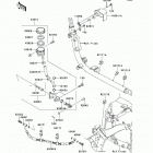 Vulcan 900 Custom (VN900-C8F) Задний торм цилиндр