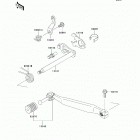 KLR650 (KL650-EAF) Механизм переключения передач