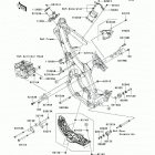 KX450F  (KX450-E9F) Рама ,крепежные детали