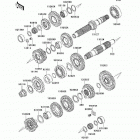 Versys (Canada Only) (KLE650-A8F) Трансмиссия