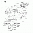 Ninja 650R (EX650-C9F) Seat cover(c9f)
