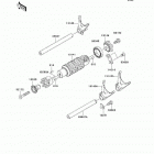 Versys (Canada Only) (KLE650-A8F) Валы и вилки переключения передач