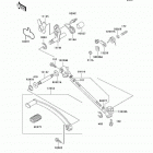 Vulcan 500 LTD (EN500-C8F) Механизм переключения передач
