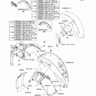 Vulcan 900 Classic LT (VN900-D8F) Fenders(jkavn2d1 7a011497-)