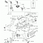 Ninja 250R (EX250-J9FA) Замок зажигания