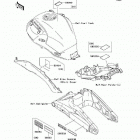 Versys (Canada Only) (KLE650-A8F) Наклейки предупреждения