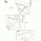 KX100  (KX100-D6F) Боковые обтекатели
