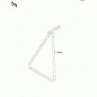 KX250  (KX250-W9F) Подножка