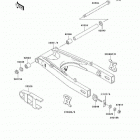 Ninja 500R (EX500-D9F) Маятник