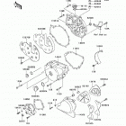 Vulcan 500 LTD (EN500-C8F) Крышки двигателя