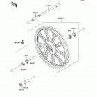 Vulcan 900 Custom (VN900-C8F) Переднее колесо