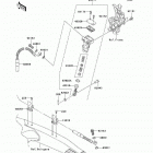 KX450F  (KX450-E9F) Задний торм цилиндр